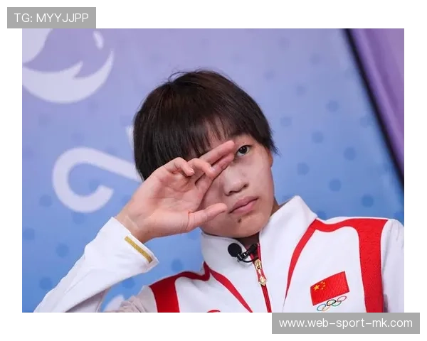 射击少女满分夺冠后冷静得像极地冰块